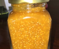 Organic Apricot and Chia Seed Jam- Refined Sugar Free