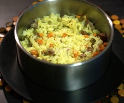 "Un-Fried Cauli Rice" - Paleo, GAPS, Gluten & Grain Free, Vego option