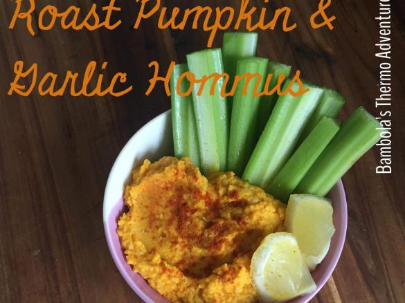 Roast Pumpkin & Garlic Hommus