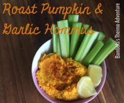 Roast Pumpkin & Garlic Hommus