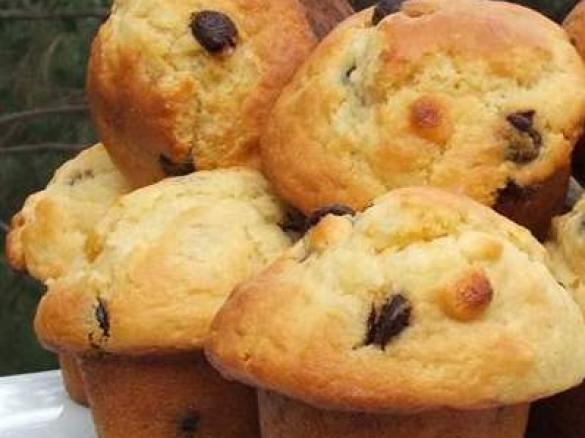 Chocolate Chip Jaffa Muffins