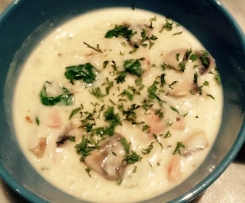 Creamy Carbonara risotto 