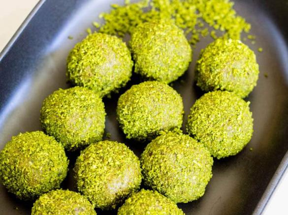 Matcha Coconut Bliss Balls