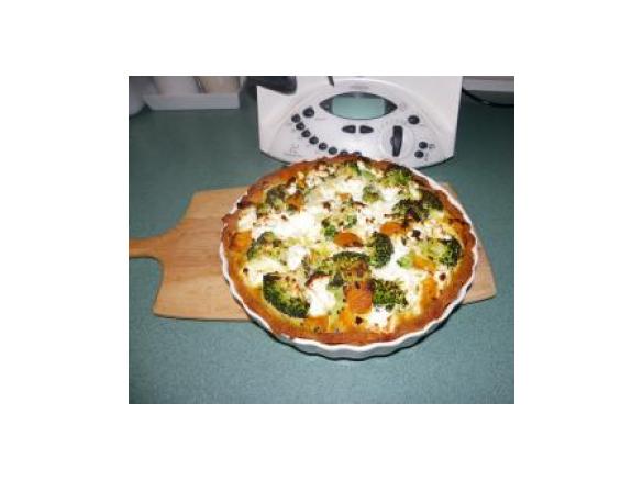 Gluten Free Roast Vegetable Quiche