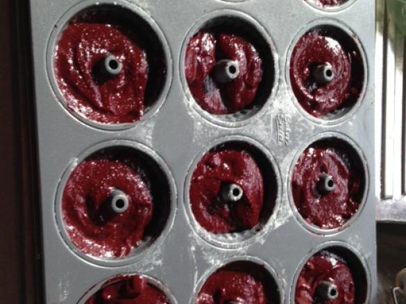 Egg free Chocolate Beetroot cupcakes