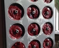 Egg free Chocolate Beetroot cupcakes