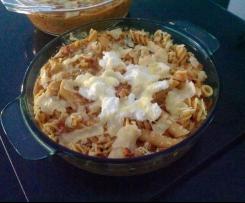 Creamy tomato, chicken and pasta