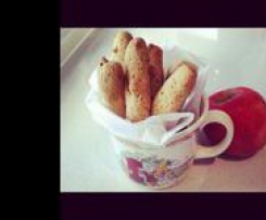 Brown rice and quinoa baby rusks