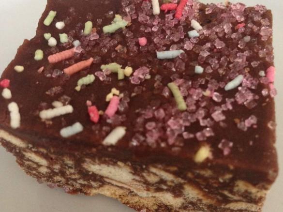 Chocolate Biscuit Slice