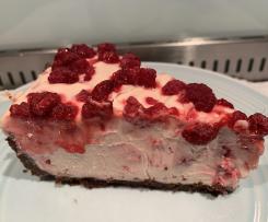 White Chocolate & Raspberry Cheesecake