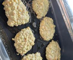 Bacon, Broccoli Cheesy Corn Fritters