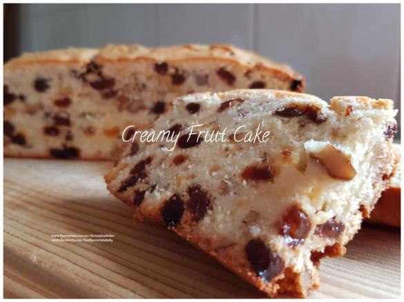 Creamy Fruit Cake