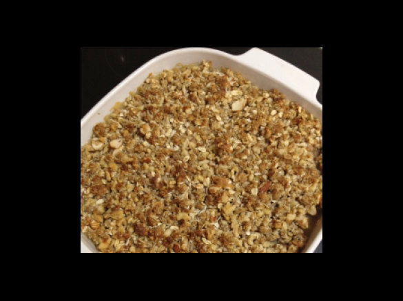 Healthy Apple Crumble