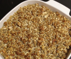 Healthy Apple Crumble