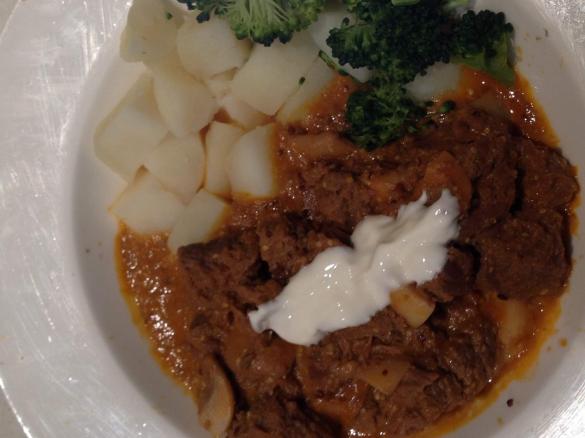 Easy Beef Stroganoff