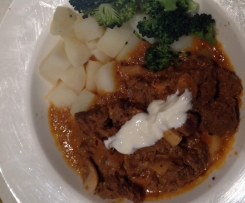 Easy Beef Stroganoff