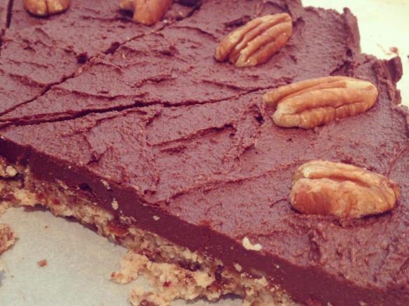 Raw Chocolate Pecan Pie