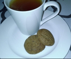 Milo, flaxseed and date biscuits