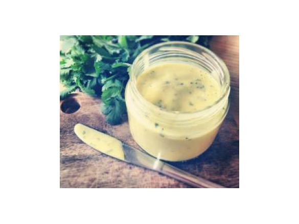 Coriander aioli  (w/ olive & coconut oil)