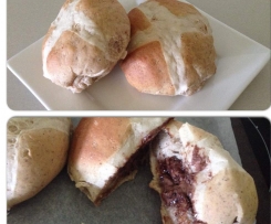 Nutella Hot Cross Buns