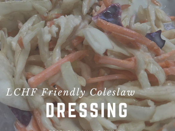 LCHF friendly coleslaw dressing