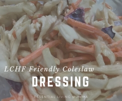 LCHF friendly coleslaw dressing