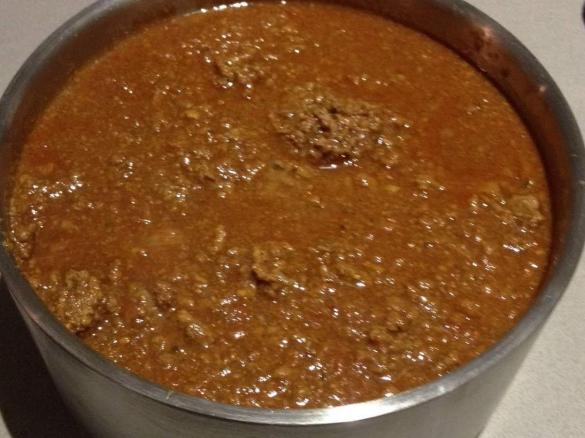 Chocolate Chili con carne (paleo)