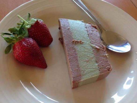 Chocolate Mint Chiffon (refined sugar free)