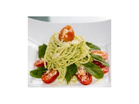 Pasta with Artichoke Parmesan Pesto