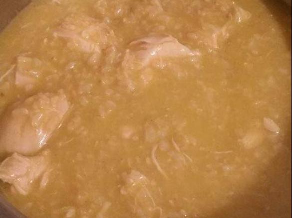 chicken and brown rice risotto 