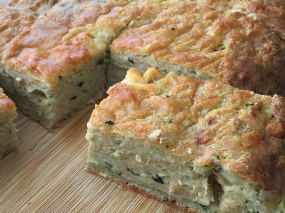 Tuna and Zucchini Slice (Gluten Free)