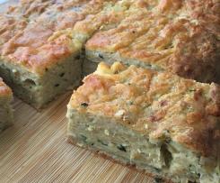 Tuna and Zucchini Slice (Gluten Free)