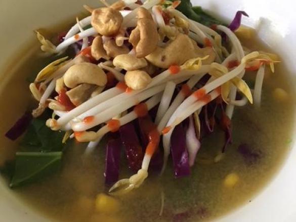 Quick Asian Noodle soup