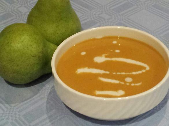 Sweet Potato & Pear Soup