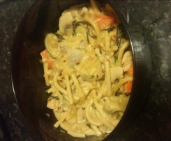 Clone of Creamy Sweet Chilli Chicken with Pasta