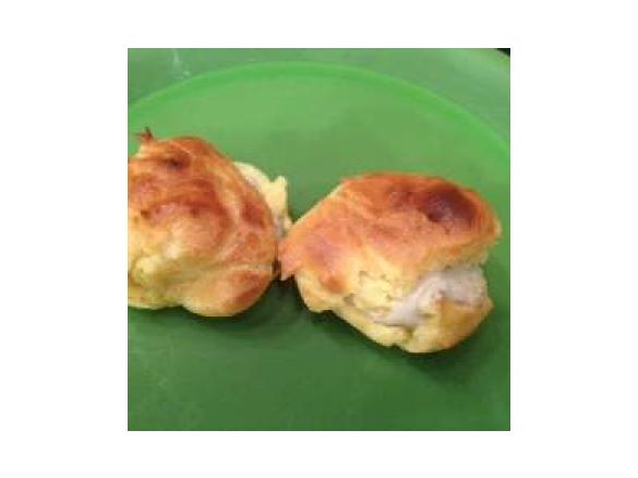 Chicken & Mushroom Profiteroles
