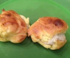 Chicken & Mushroom Profiteroles