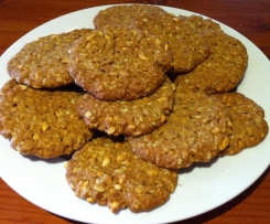 Maple Syrup ANZAC Biscuits