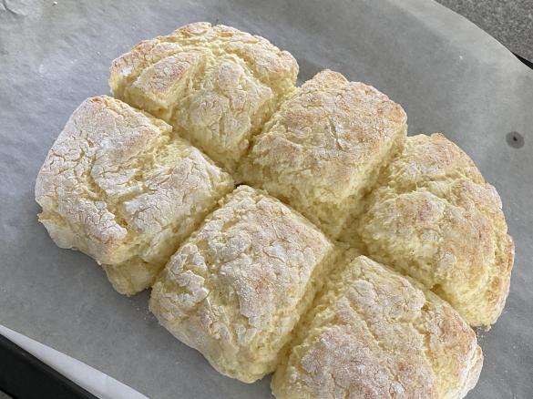 Gluten free cheese scones