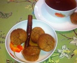 Little Chai Spice Cakes with Earl Grey Tea Syrup