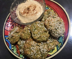 Red Lentil Falafels
