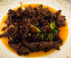 Spicy beef