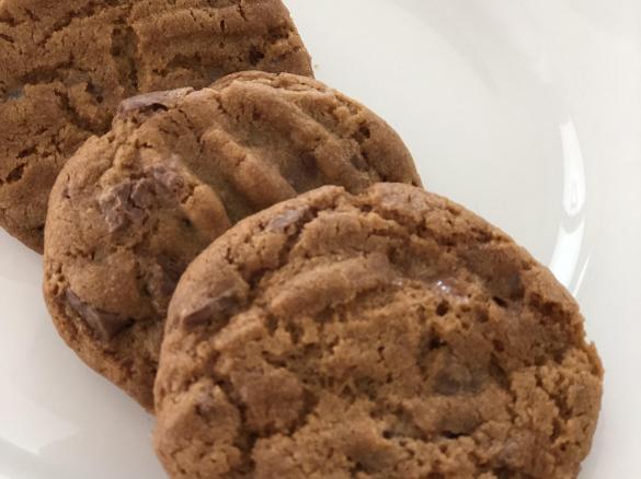 Brown sugar and toffee cookies