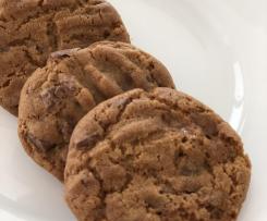 Brown sugar and toffee cookies