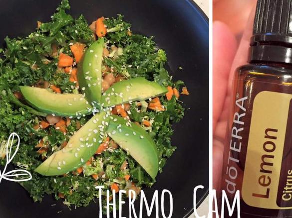 Raw Kale, Broccoli & Carrot Salad