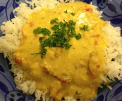 Curried Salmon Mornay
