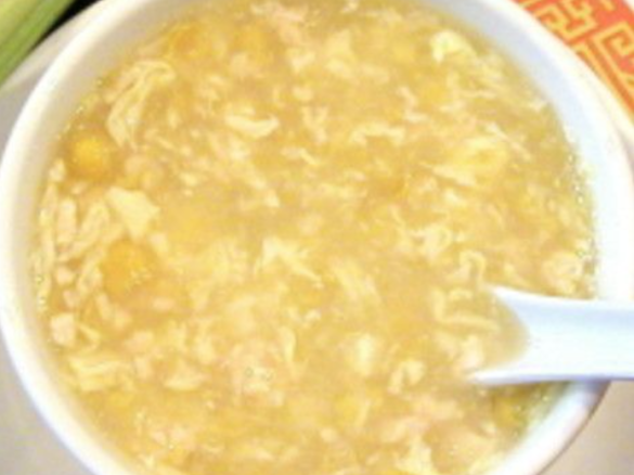 Variation Chicken and Sweet Corn Soup