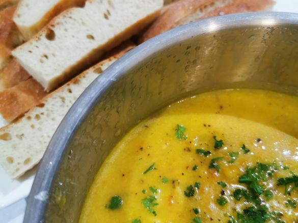 Hearty and healthy Seafood Chowder