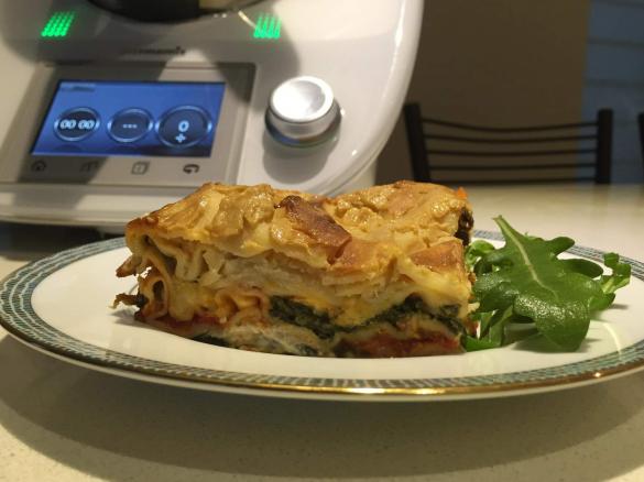 Goats cheese and truffled celeriac lasagne - Converted from Neil Perry's recipe in Good Weekend  15/8/15