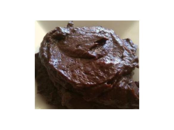 Raw Chocolate Frosting (sugar free, dairy free)